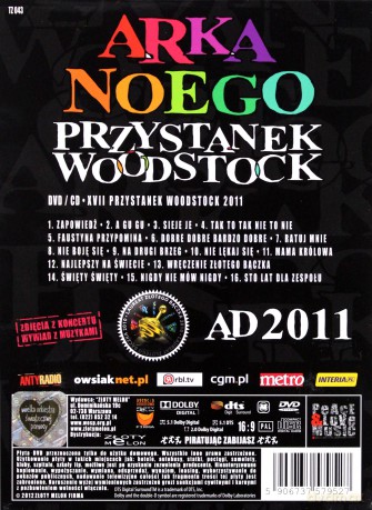 Arka Noego: Przystanek Woodstock 2011 (digipack) [DVD]