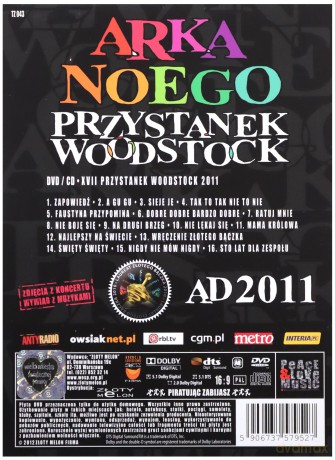 Arka Noego: Przystanek Woodstock 2011 (digipack) [DVD]