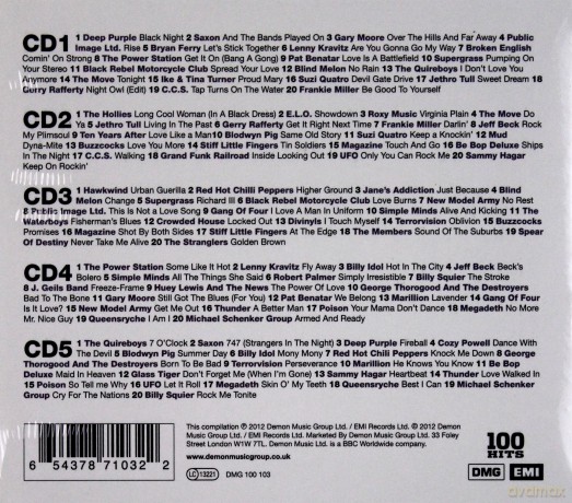 100 Hits - Rock Classics [5CD]
