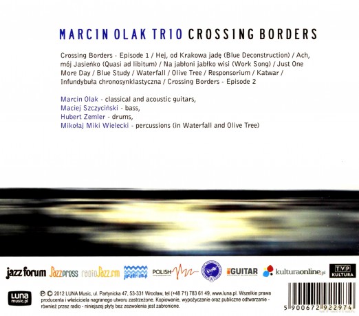 Marcin Olak Trio: Crossing Borders (digipack) [CD]