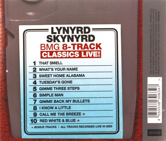 Lynyrd Skynyrd: Bmg 8-Track Classics Live [CD]