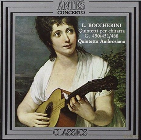 Quintetto Ambrosiano: Boccherini Quint.Per Chitarra [CD]