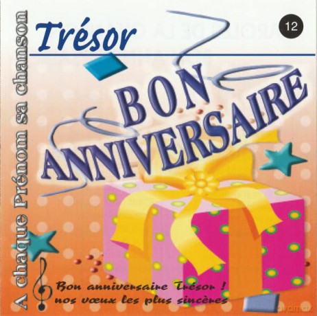 Bon Anniversaire Tresor: Bon anniversaire Tresor [CD]