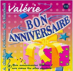 Bon Anniversaire Valerie: Bon anniversaire Valerie [CD]