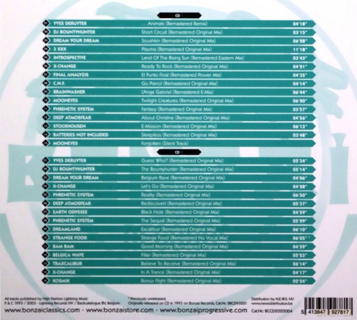 Bonzai Compilation Chapter One [2CD]