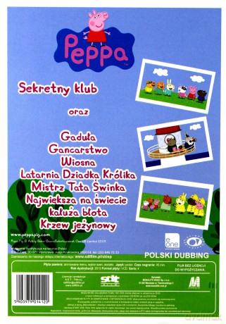 Peppa Sekretny Klub [VCD]