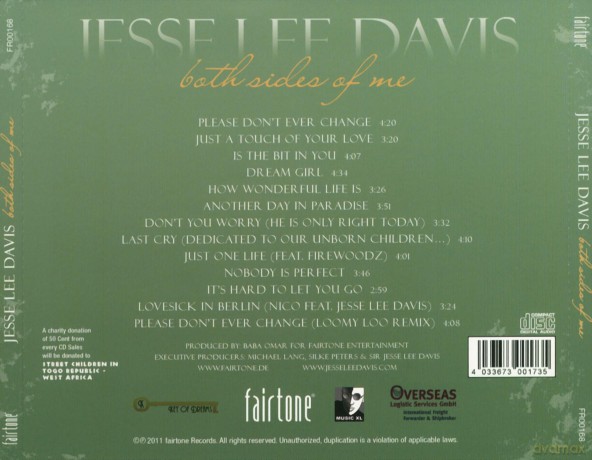 Jesse Lee Davis: Both Sides Of Me [CD]