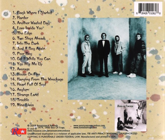 Box Of Frogs: Box Of Frogs - Strange Land [CD]