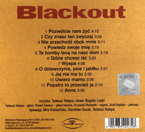 Blackout (digipack) [CD]