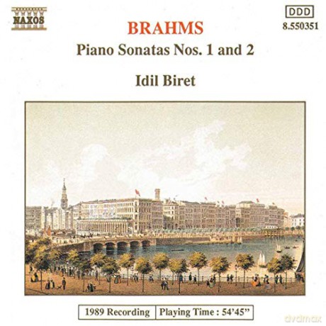 Idil Biret: BRAHMS: Piano Sonatas 1&2 [CD]