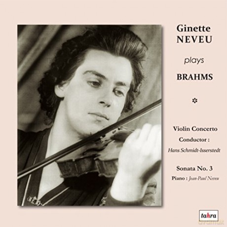 Ginette Neveu: Brahms:Violin Concerto [CD]