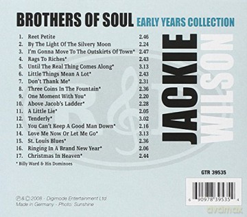 Jackie Wilson: Brothers Of Soul [CD]