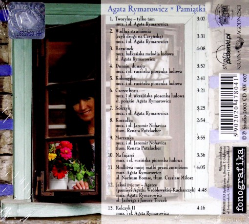 Agata Rymanowicz: Pamiątki (digipack) [CD]