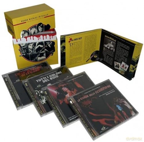 Bruno Nicolai: Bruno Nicolai - In Giallo (box Cd + 32 Pp Book) [4CD]