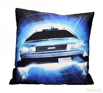 Bttf Delorean Roads Square Cushion [CD]