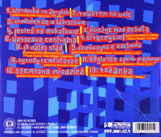 Lesław I Administrator: Piosenki O Warszawie [CD]