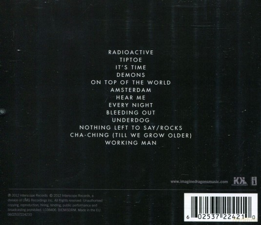 Imagine Dragons: Night Visions [CD]