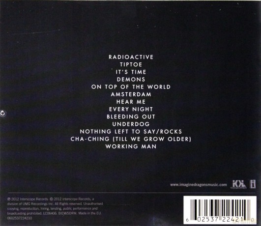 Imagine Dragons: Night Visions [CD]