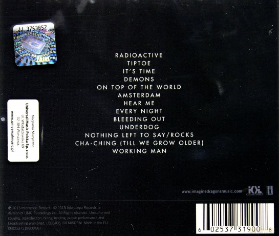 Imagine Dragons: Night Visions (PL) [CD]