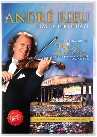 Andre Rieu: Happy Birthday! A Celebration Of 25 Years Of The Johann Strauss Orchestra [DVD]