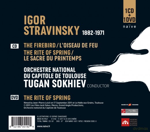 Tugan Sokhiev: Stravinsky (digibook) [CD]+[DVD]
