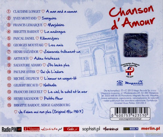 Chanson D'amour [CD]