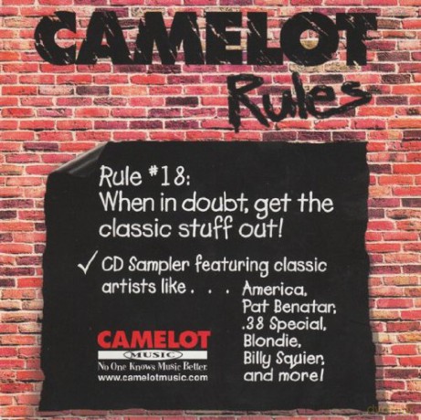 Camelot Music-Americapat Benatar38 Specialblondiebilly Squier [CD]