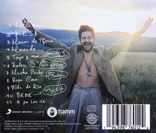 Camilo-Mis Manos [CD]