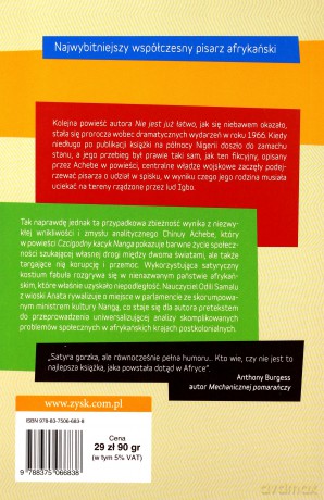 czcigodny kacyk nanga - chinua achebe [KSIĄŻKA]