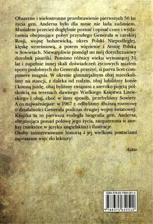 Generał Anders w latach 1892-1942 - Zbigniew Siemaszko [KSIĄŻKA]