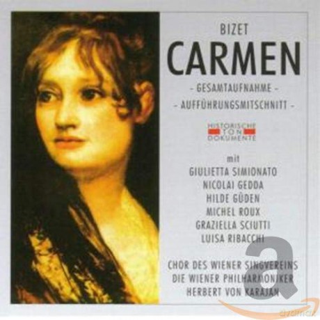 Karajan/Simionato/Gedda/Güden: Carmen (G.A.Wien 1954) [2CD]