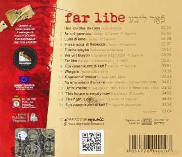 Carone: Far libe [CD]