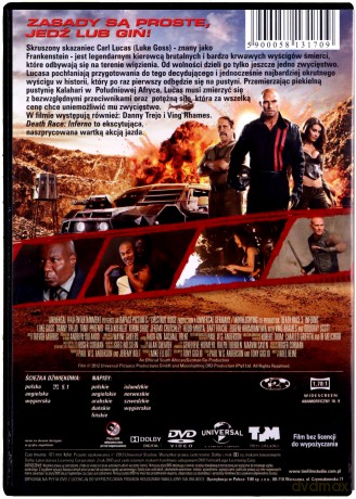 Death Race: Inferno (Wyścig śmierci 3: Piekło na ziemi) [DVD]