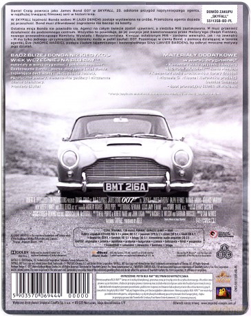 007 James Bond Skyfall (steelbook) [Blu-Ray]