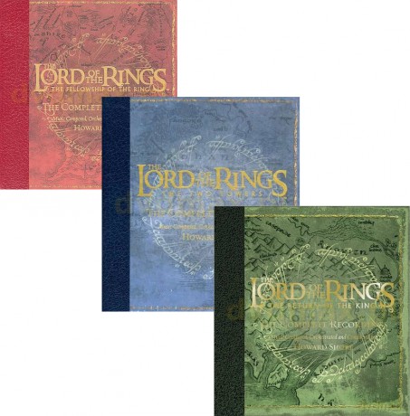 The Lord of The Rings Trilogy soundtrack (Władca Pierścieni Trylogia) [10CD]+[3DVD]