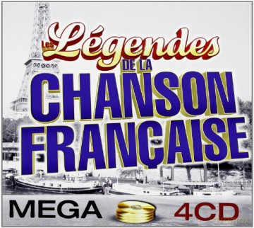 Les Legendes De La Chanson Francaise: Charles Trenet - Richard Anthony - Dalida - Edith Piaf [4CD]