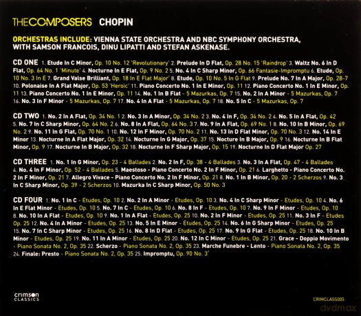 Chopin Composers -4cd- [4CD]