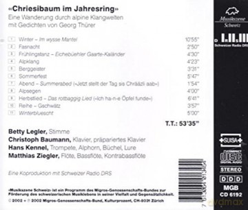 Legler/Kennel/Ziegler/+: Chriesibaum im Jahresring [CD]