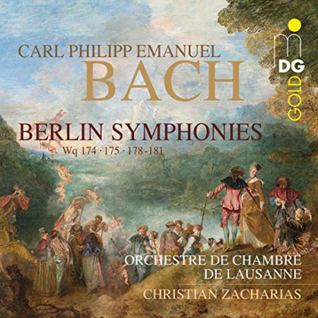 Christian Zacharias: Christian Zacharias / Orchestr-Berlin Symphonies [CD]