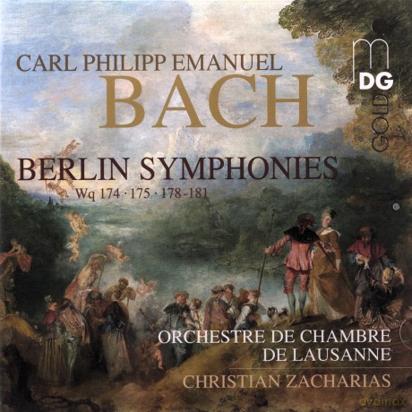 Christian Zacharias: Christian Zacharias / Orchestr-Berlin Symphonies [CD]