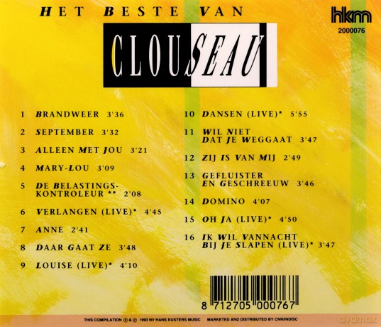 Clouseau: Clouseau - De Beste Van [CD]