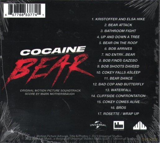 Mark Mothersbaugh: Cocaine Bear - O.S.T. [CD]