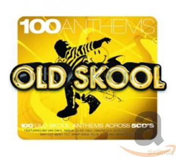 100% Anthems Old Skool: Coldcut,Vookie crew,Bomb the bass [5CD]