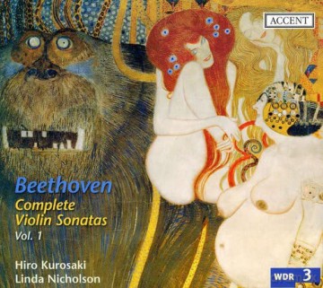 Kurosakih./Nicholsonl: Compl. Violin Sonatas 1 [CD]