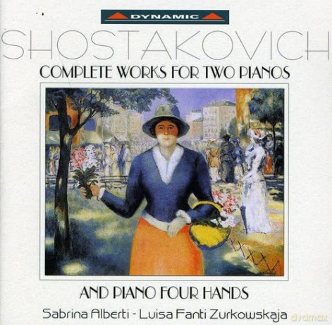 Luisa Fanti Zurkowskaja 1/Sabrina: Complete works for two pianos an [CD]