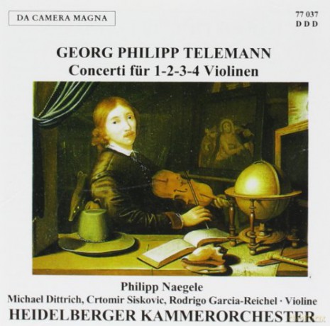 Heidelberger Kammerorchester: Concerti Für 1-2-3-4 Violinen [CD]