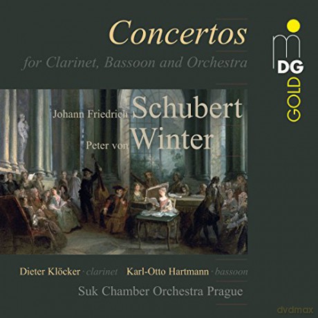 Klöcker/Pko: Concertos for Clarinet, Bassoon and Orch. [CD]