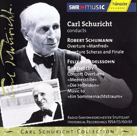 Schuricht Carl: Conducts Schumann - Mendelssohn - Bartholdy [CD]