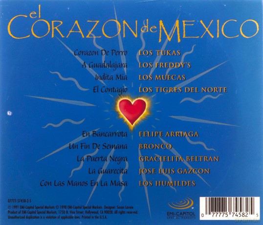 Corazon De Mexico-Various Artists [CD]