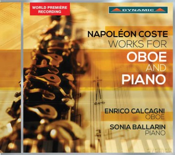 Coste: Works for Oboe and Piano [CD]